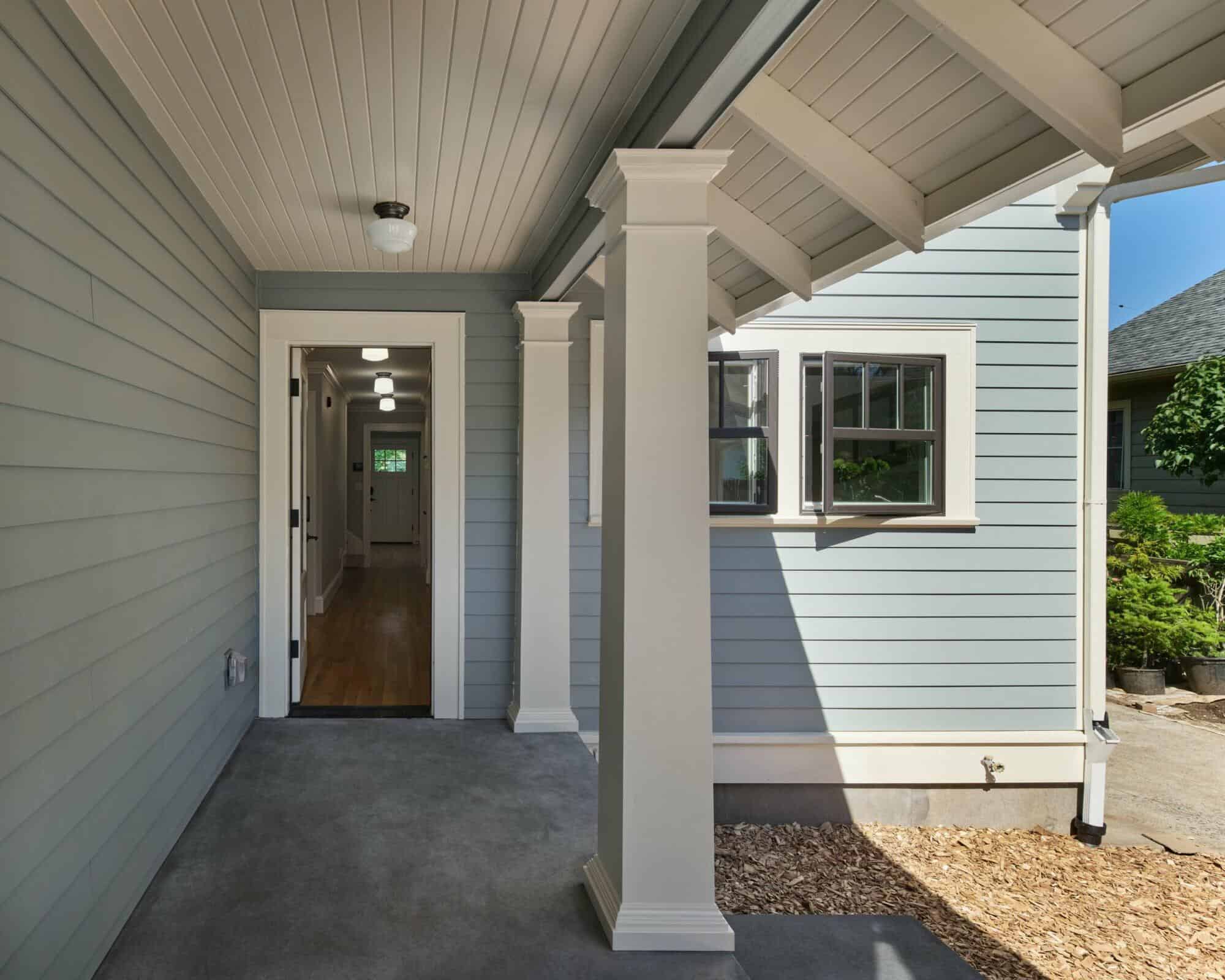 britton-back porch portland, or | whole house remodel, britton back porch