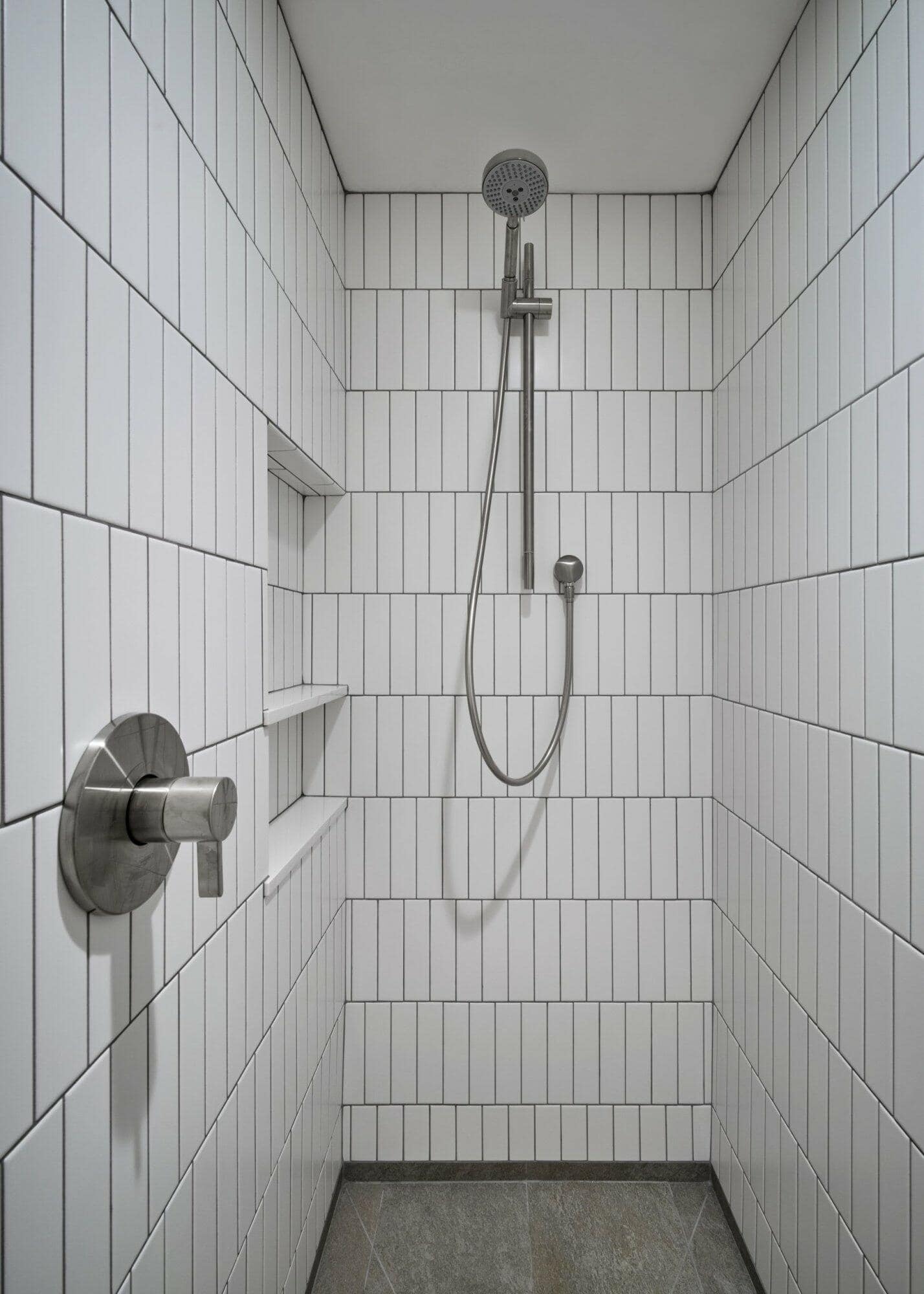 britton-basement shower portland, or | whole house remodel, britton basement shower