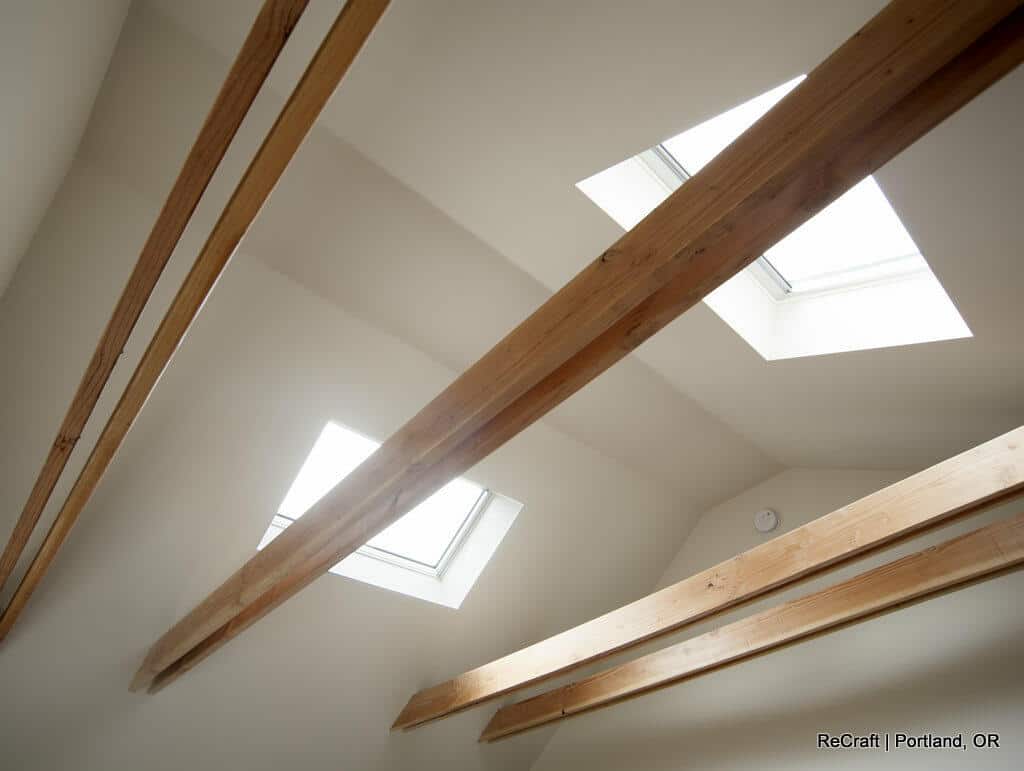 brooks office-ceiling Brooks Office Remodel