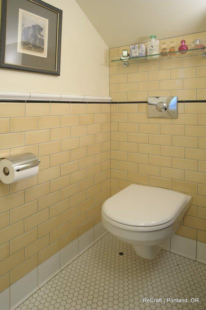 entrikin comode bathroom Entrikin Bathroom Remodel Portland