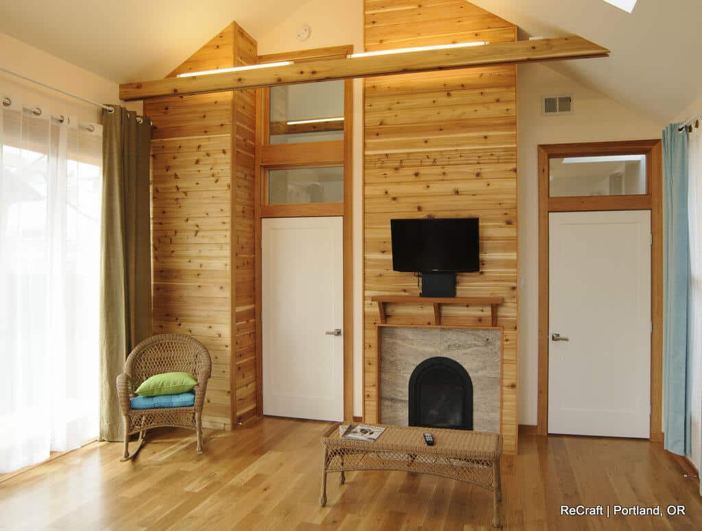 kashi-adu fireplace ADU Portland Example