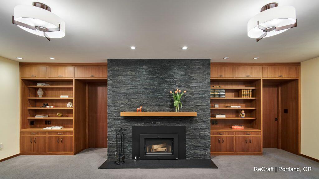 kodis-salmon-basement fireplace uncropped Basement Remodel