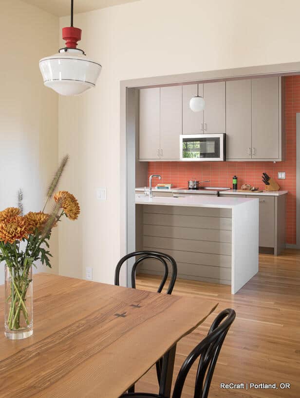 whitman-dining rm+kitchen Portland Kitchen Remodel Photo - Whitman Dining