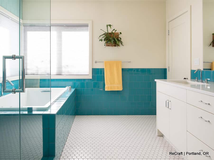 whitman-master bath tub Green Bathtub