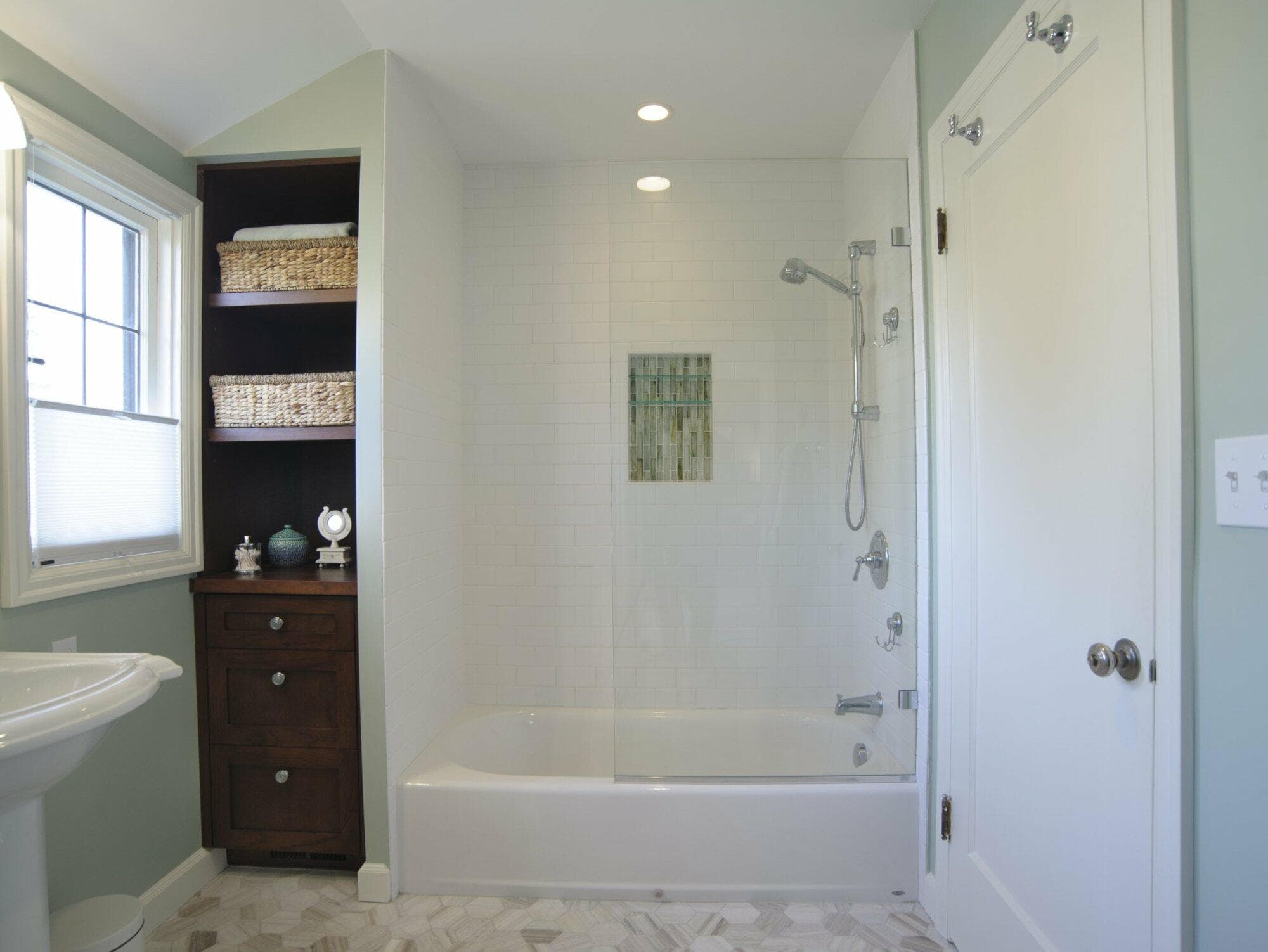 portland, or | friedman bathroom remodel, friedman shower