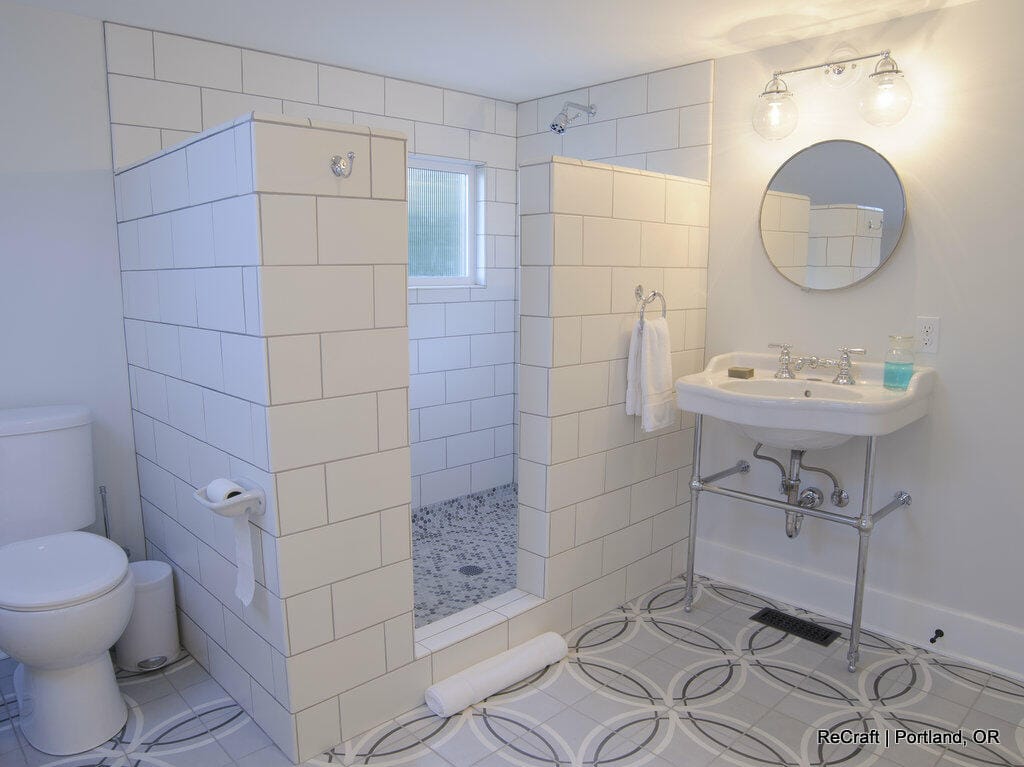 portland, or | grigsby bathroom remodel, grigsby shower