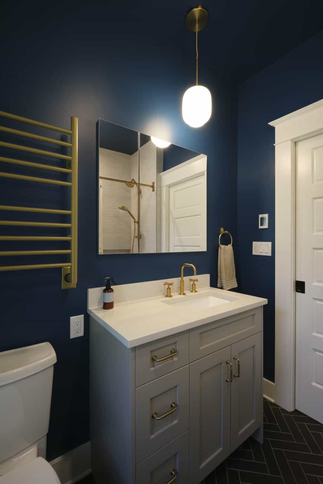 portland, or | mermis bathroom remodel, mermis vanity