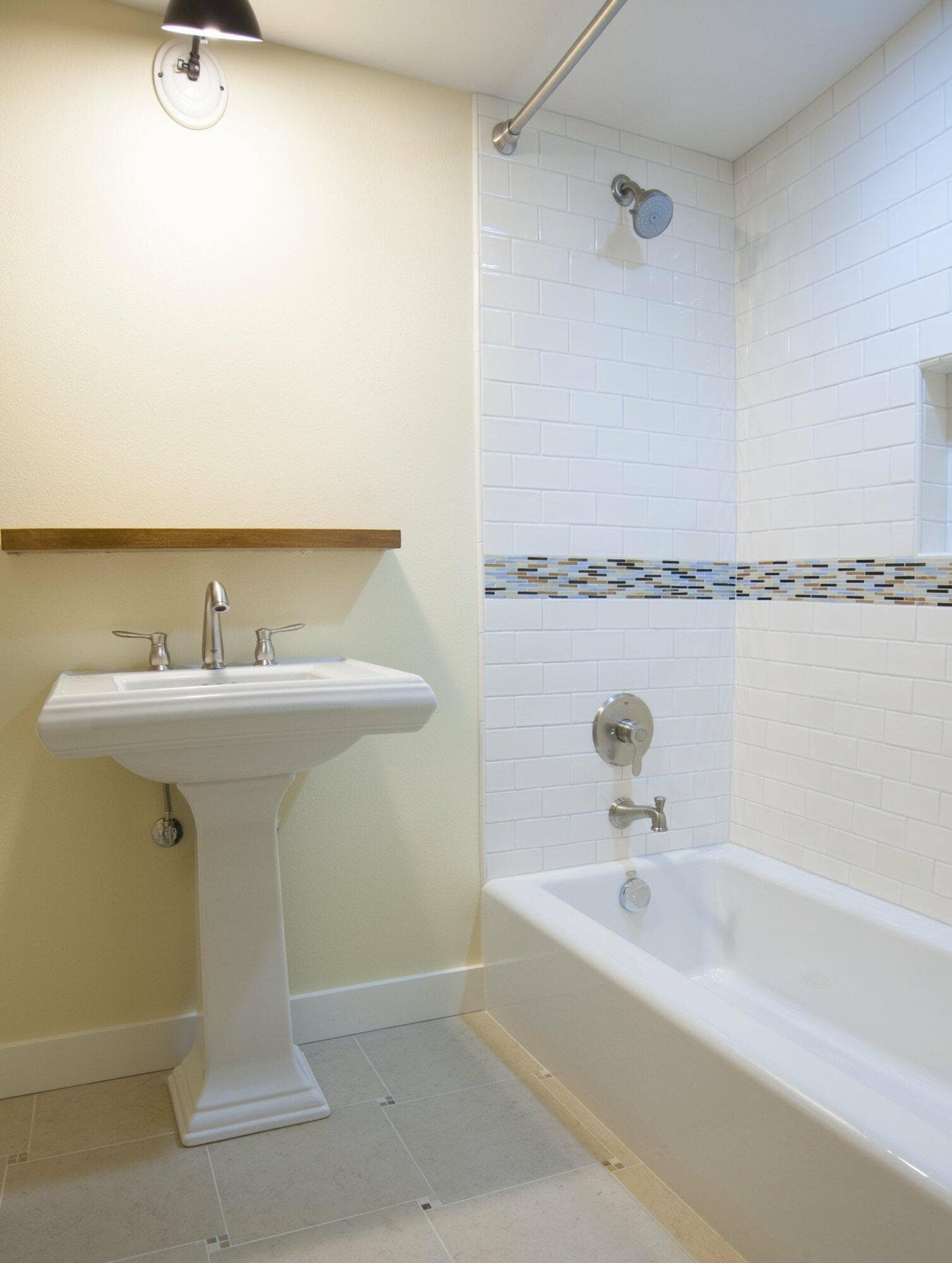 portland, or | ouderkirk basement remodel, ouderkirk bathrm