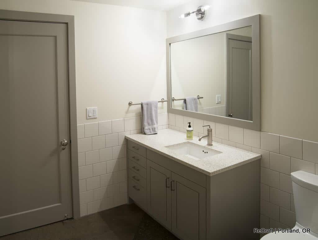 portland, or | irvington basement remodel, s l bsmt bath