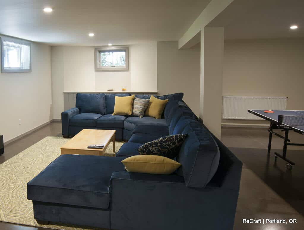portland, or | irvington basement remodel, s l bsmt living room