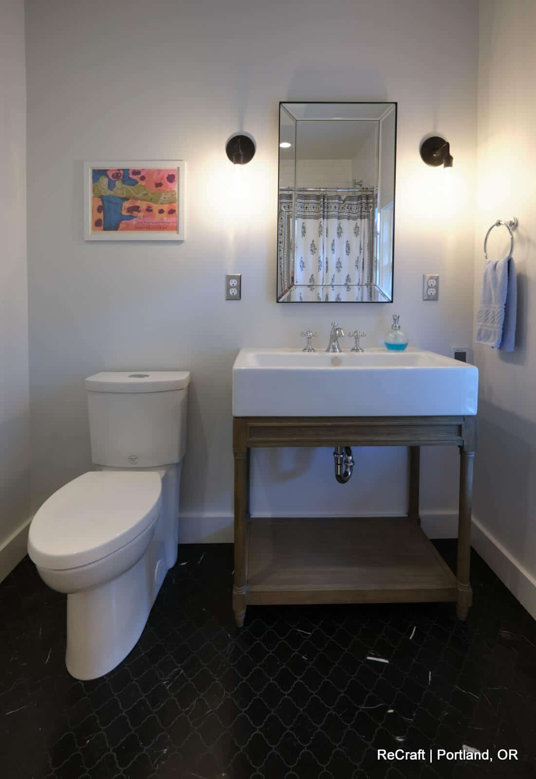 portland, or | savitt-segal bathroom remodel, savitt segal sink