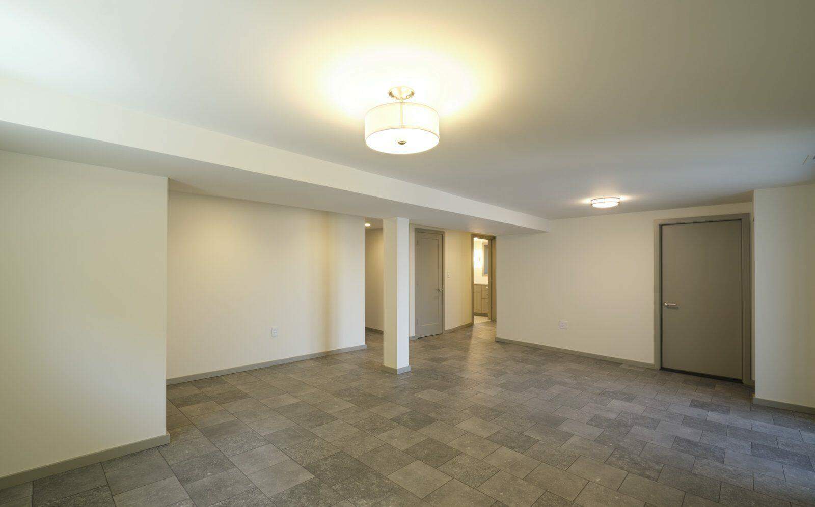 portland, or | scott basement remodel, scott basement facing bath