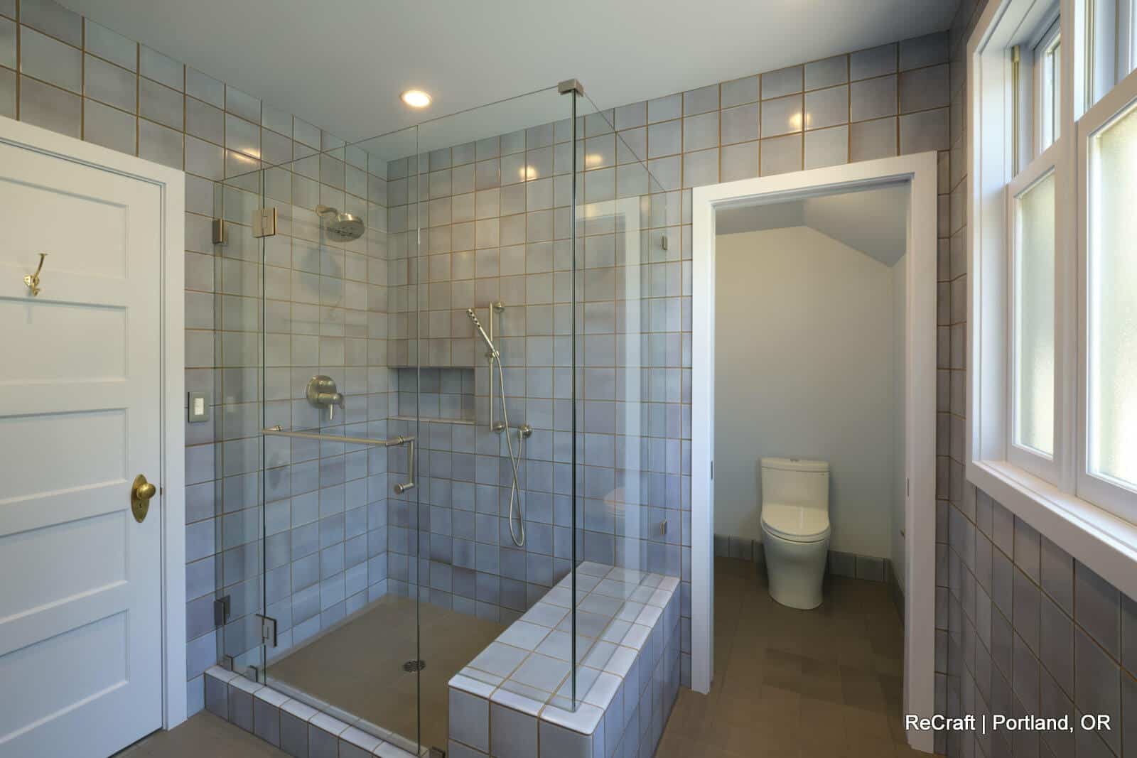 portland, or | scott basement remodel, scott shower upstairs bath