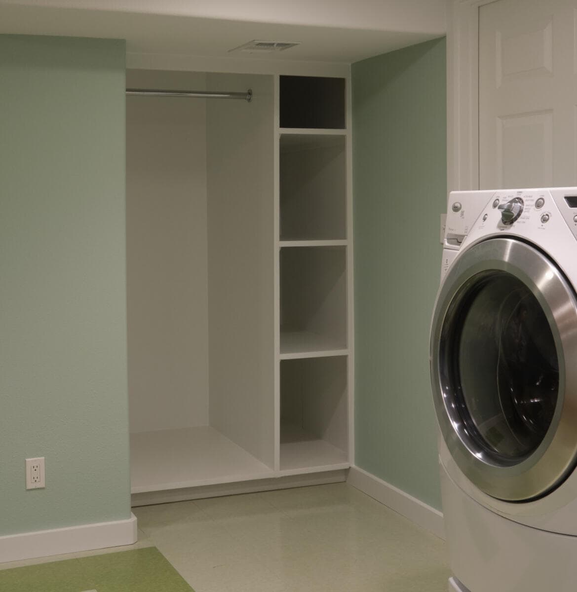 portland, or | suchard-yabkowitz basement remodel, suchard yabkowitz laundryrm built ins