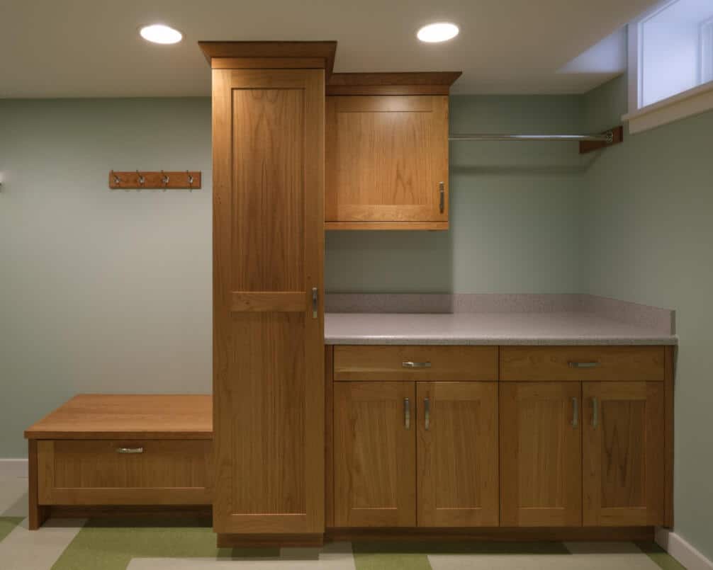 portland, or | suchard-yabkowitz basement remodel, suchard yabkowitz laundryrm cabinetry
