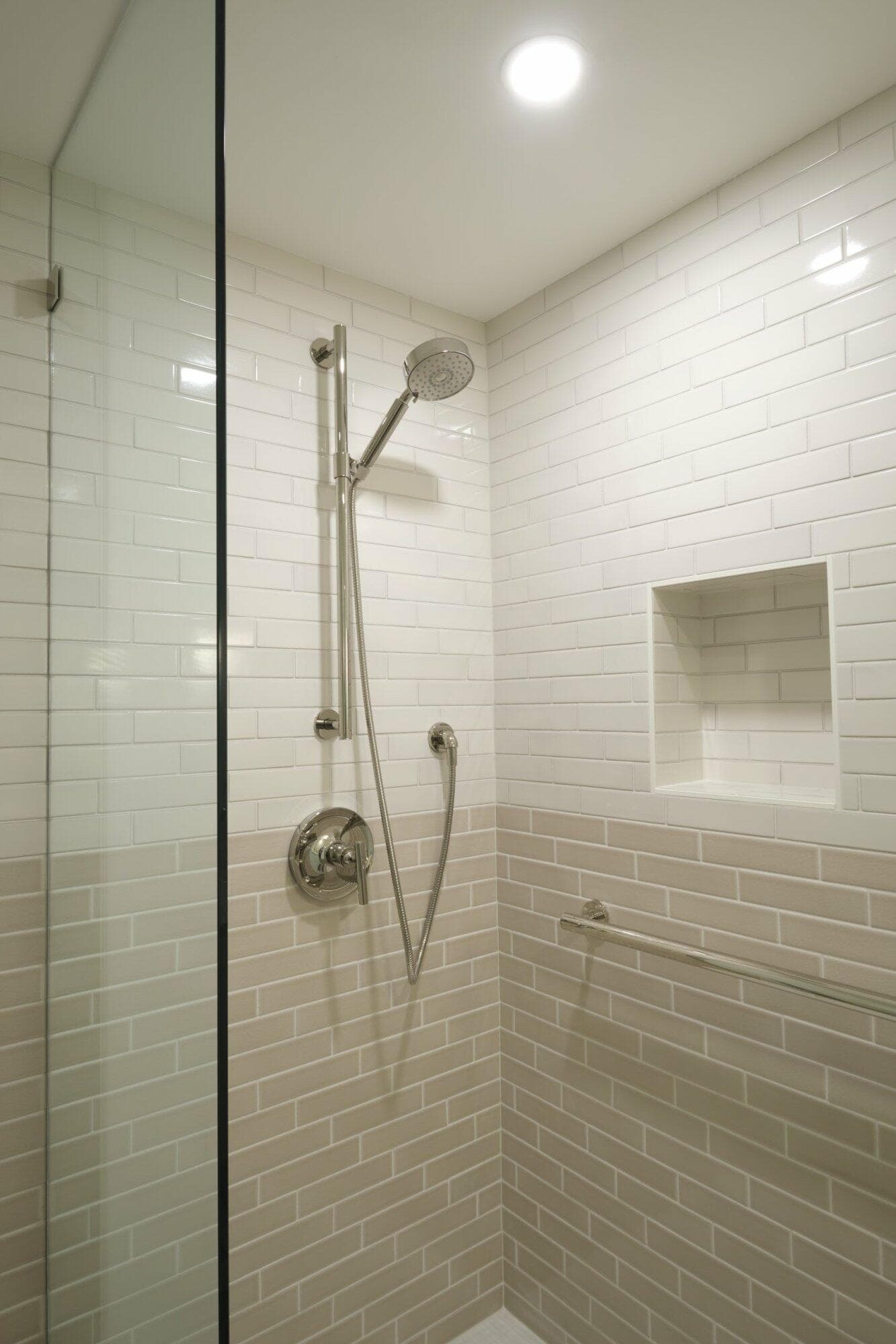 portland, or | starr basement bathroom remodel, starr bath shower
