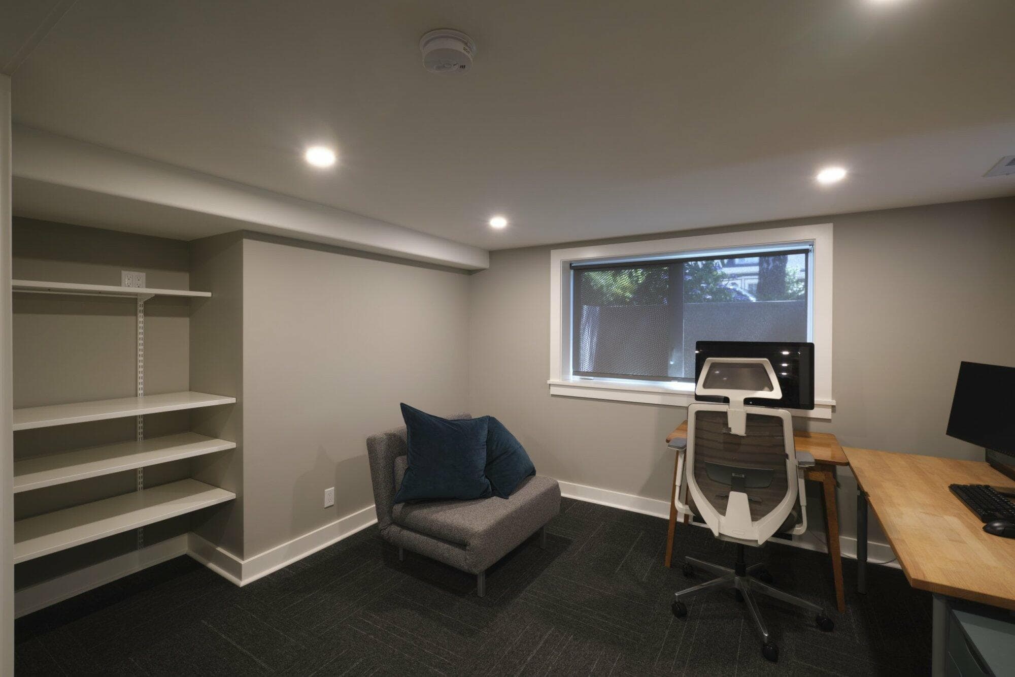 portland, or | wallace-sullivan basement remodel, wallace sullivan office